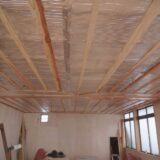 山形県広葉樹ショールーム工事（天井施工編)