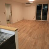 鬼胡桃フローリングをご購入のお客様より施工後の写真をいただきました。