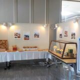 広葉樹　木製品の展示