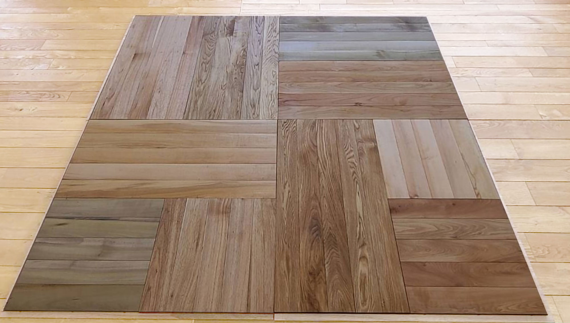 置床式山形県産広葉樹フローリング